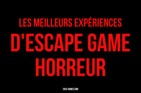 Les meilleures expériences d’escape game horreur