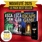 LE PACK COMPLET CALENDRIER DE L'AVENT ESCAPE GAME 2025